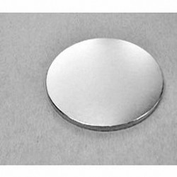 DZ02 Neodymium Disc Magnet, 3" dia. x 1/8" thick