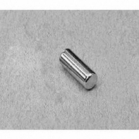 D38 Neodymium Cylinder Magnet, 3/16" dia. x 1/2" thick