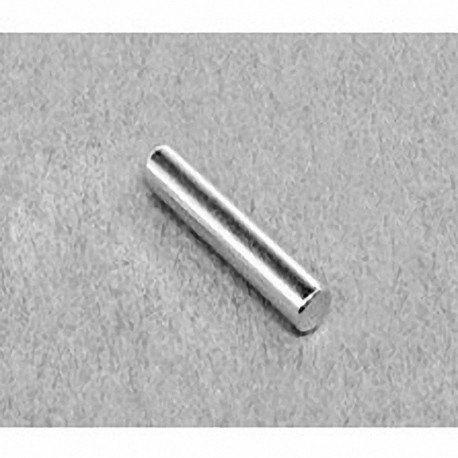 D3X0 Neodymium Cylinder Magnet, 3/16" dia. x 1" thick