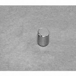 DH2H2 Neodymium Cylinder Magnet, 2/10" dia. x 2/10" thick