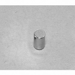 DH24 Neodymium Cylinder Magnet, 2/10" dia. x 1/4" thick