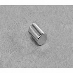 D46 Neodymium Cylinder Magnet, 1/4" dia. x 3/8" thick
