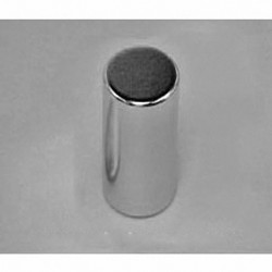 D8E Neodymium Cylinder Magnet, 1/2" dia. x 7/8" thick