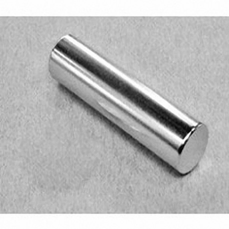 D8Y0 Neodymium Cylinder Magnet, 1/2" dia. x 2" thick