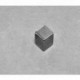 B444B Neodymium Block Magnet, 1/4" x 1/4" x 1/4" thick