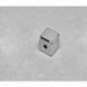 B444-1 Neodymium Block Magnet, 1/4" x 1/4" x 1/4" (- 1/16" hole)