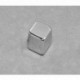 B666-N52 Neodymium Block Magnet, 3/8" x 3/8" x 3/8" thick