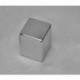 B999 Neodymium Block Magnet, 9/16" x 9/16" x 9/16" thick