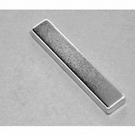 BY062 Neodymium Block Magnet, 2" x 3/8" x 1/4" thick