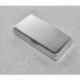BY0X04DCS Neodymium Block Magnet, 2" x 1" x 1/4" thick w/ holes to accept 8 screws