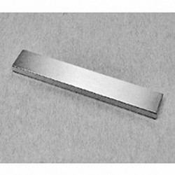 BZ082 Neodymium Block Magnet, 3" x 1/2" x 1/4" thick