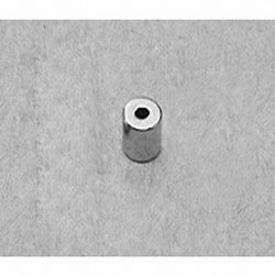 R313 Neodymium Ring Magnet, 3/16" od x 1/16" id x 3/16" thick