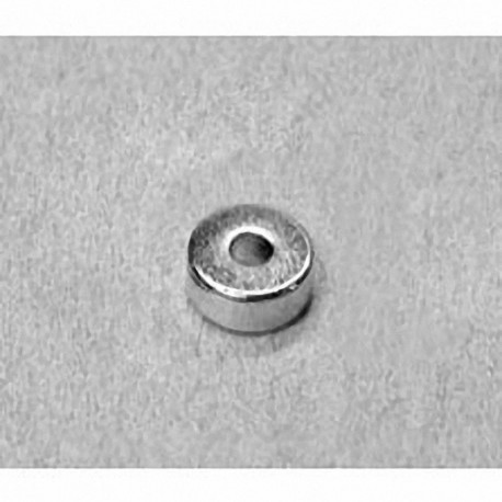 R622 Neodymium Ring Magnet, 3/8" od x 1/8" id x 1/8" thick