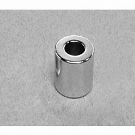 R848 Neodymium Ring Magnet, 1/2" od x 1/4" id x 1/2" thick