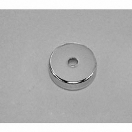 RA22 Neodymium Ring Magnet, 5/8" od x 1/8" id x 1/8" thick