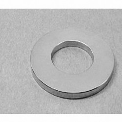 RZ0X84 Neodymium Ring Magnet, 3" od x 1 1/2" id x 1/4" thick