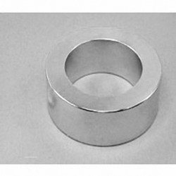 RZ0Y0X0 Neodymium Ring Magnet, 3" od x 2" id x 1" thick