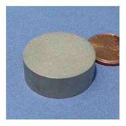 1" X 3/8" Samarium Cobalt Magnet