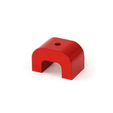 Medium Red Alnico Horseshoe Magnet