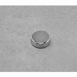 D6H1 Neodymium Disc Magnet, 3/8" dia. x 1/10" thick