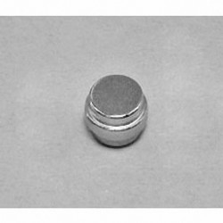 SD64-OUT Neodymium Disc Magnet, 3/8" dia. x 1/4" thick with step OUT