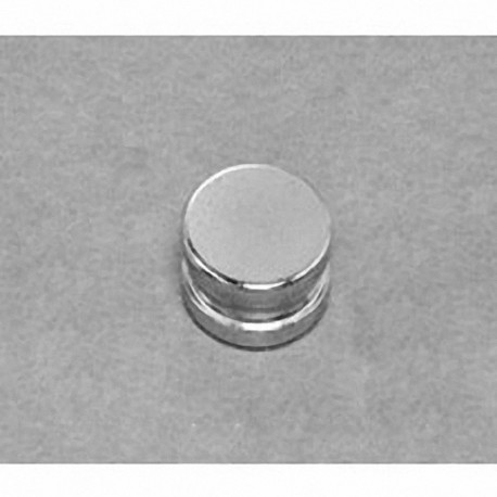 SD84-IN Neodymium Disc Magnet, 1/2" dia. x 1/4" thick with step IN