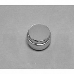 SD84-OUT Neodymium Disc Magnet, 1/2" dia. x 1/4" thick with step OUT