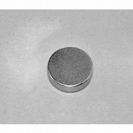 D9H1 Neodymium Disc Magnet, 9/16" dia. x 1/10" thick