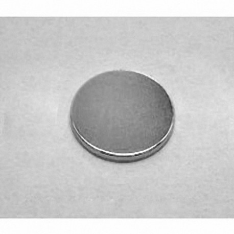 DD1 Neodymium Disc Magnet, 13/16" dia. x 1/16" thick