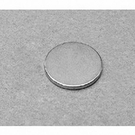 DE1 Neodymium Disc Magnet, 7/8" dia. x 1/16" thick