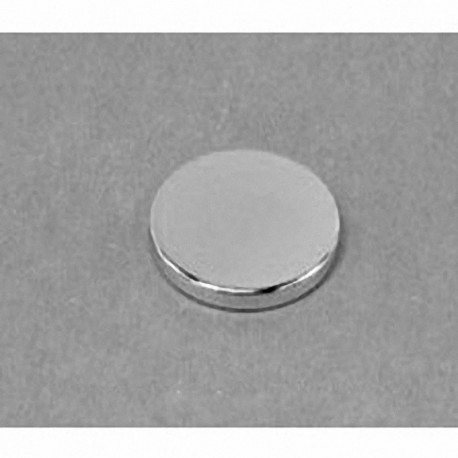 DEH1 Neodymium Disc Magnet, 7/8" dia. x 1/10" thick